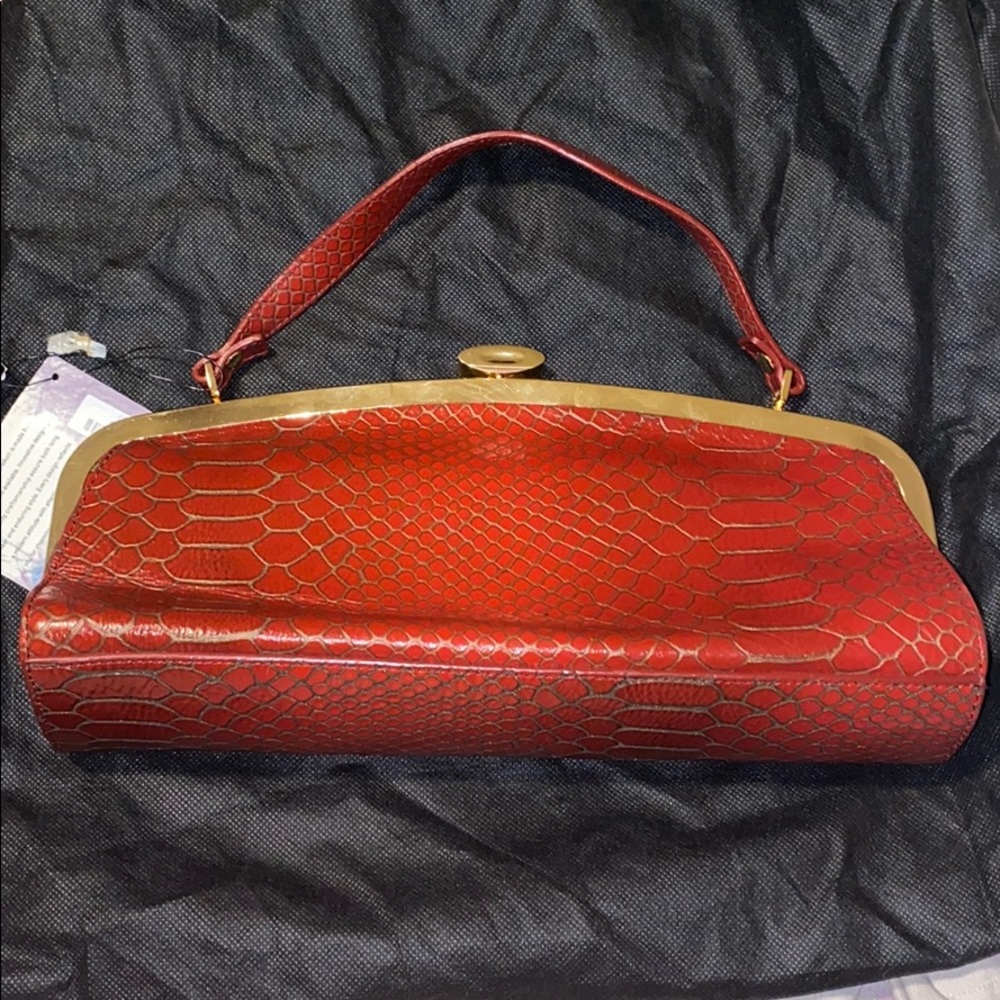 Hobo international vivianne rouge clutch purse
